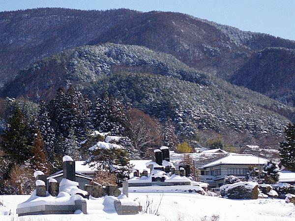 大徳王寺城跡遠望
